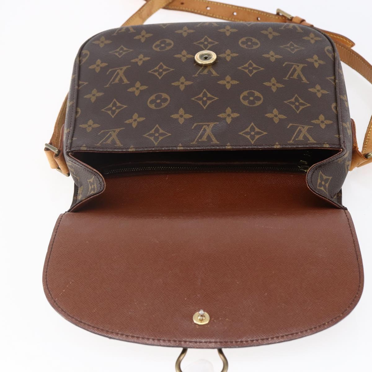 LOUIS VUITTON Monogram Saint Cloud GM Shoulder Bag M51242 LV Auth ep11761