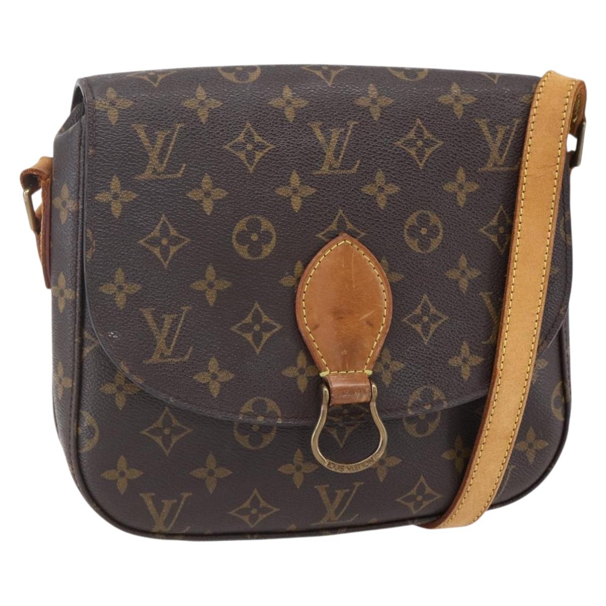 LOUIS VUITTON Monogram Saint Cloud GM Shoulder Bag M51242 LV Auth ep11761