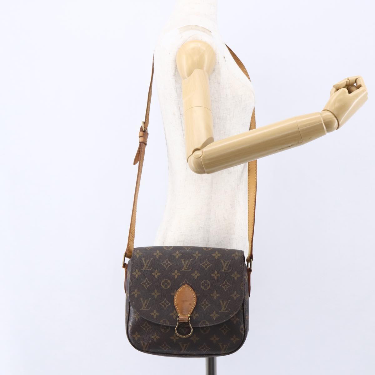 LOUIS VUITTON Monogram Saint Cloud GM Shoulder Bag M51242 LV Auth ep11761