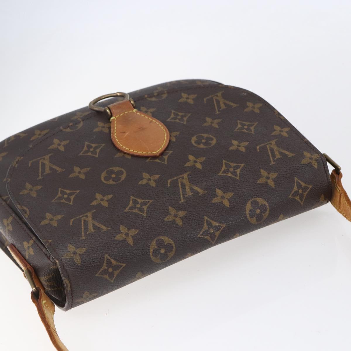 LOUIS VUITTON Monogram Saint Cloud GM Shoulder Bag M51242 LV Auth ep11761