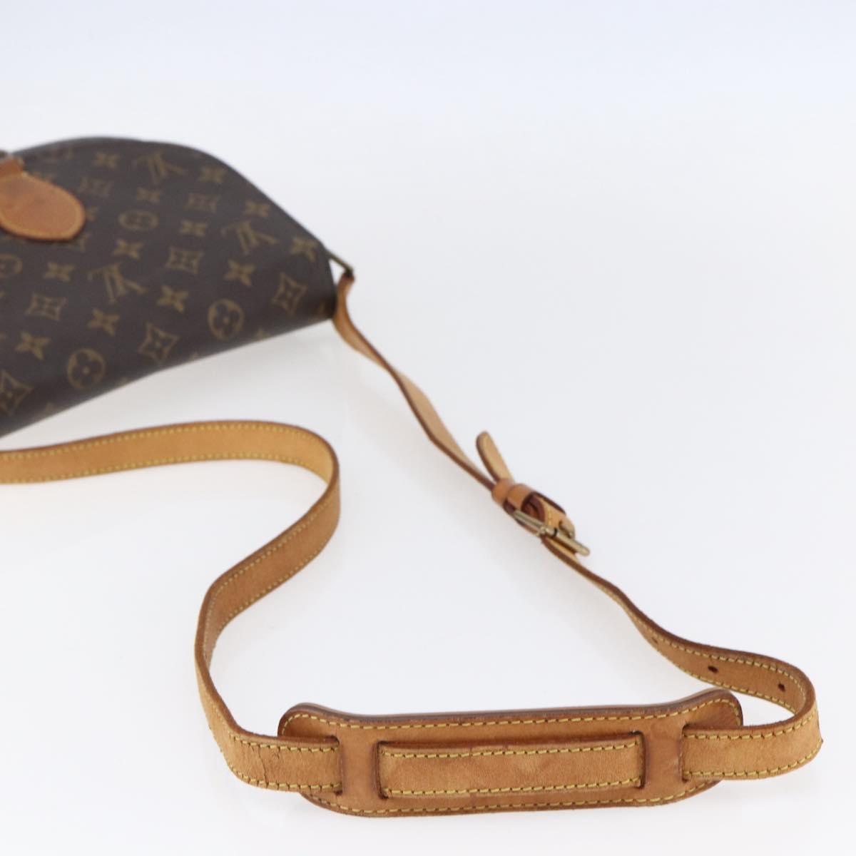 LOUIS VUITTON Monogram Saint Cloud GM Shoulder Bag M51242 LV Auth ep11761