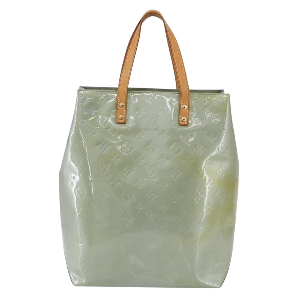 LOUIS VUITTON Monogram Vernis Reade MM Hand Bag Lavande M91226 LV Auth ep11762