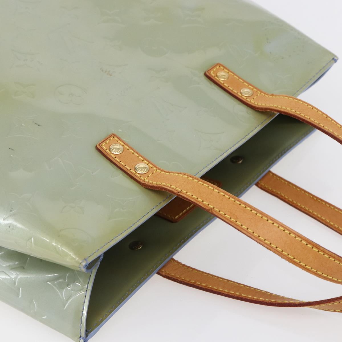 LOUIS VUITTON Monogram Vernis Reade MM Hand Bag Lavande M91226 LV Auth ep11762