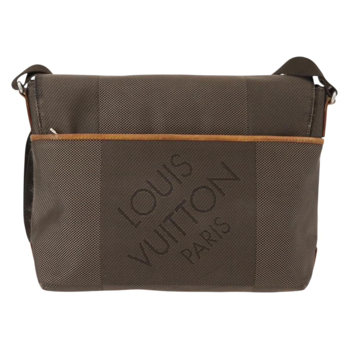 LOUIS VUITTON Damier Geant Roux Shoulder Bag Tail M93077 LV Auth ep11763