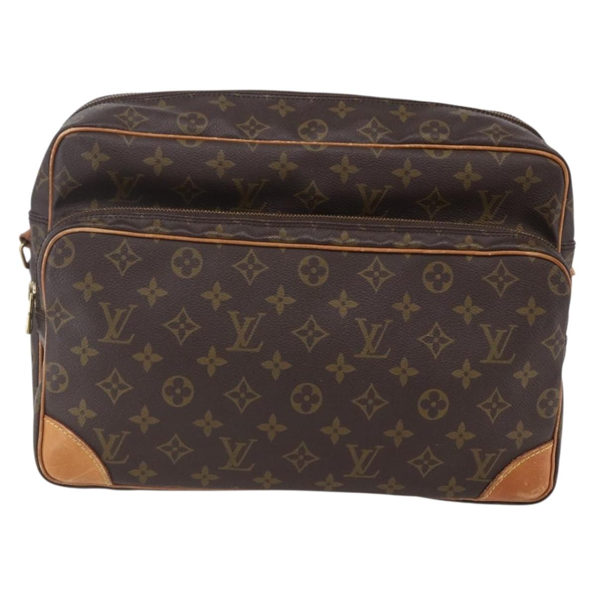 LOUIS VUITTON Monogram Nile Shoulder Bag M45244 LV Auth ep11773