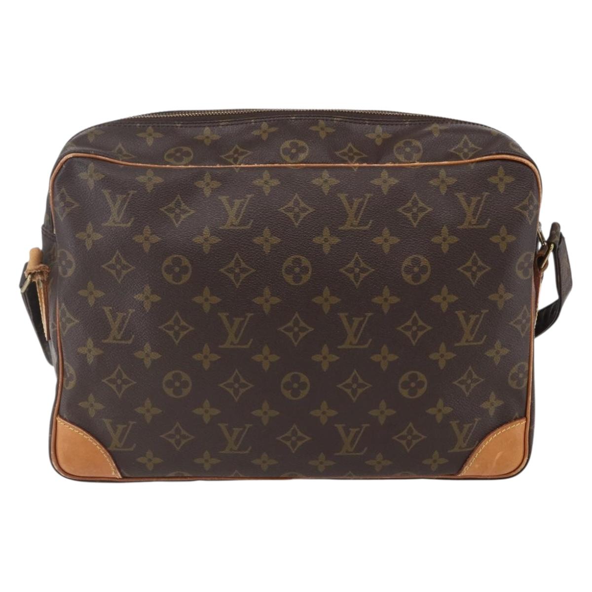 LOUIS VUITTON Monogram Nile Shoulder Bag M45244 LV Auth ep11773
