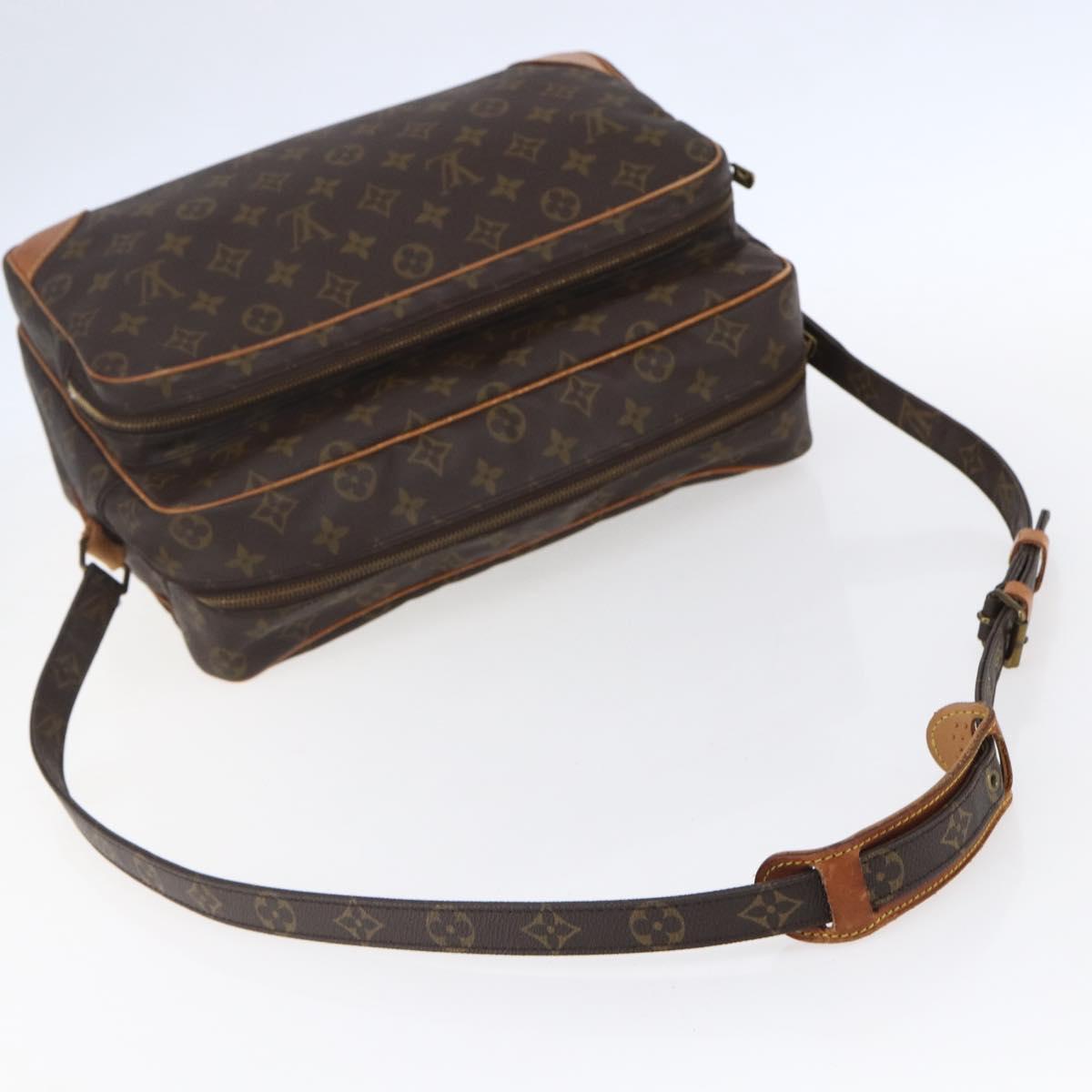 LOUIS VUITTON Monogram Nile Shoulder Bag M45244 LV Auth ep11773