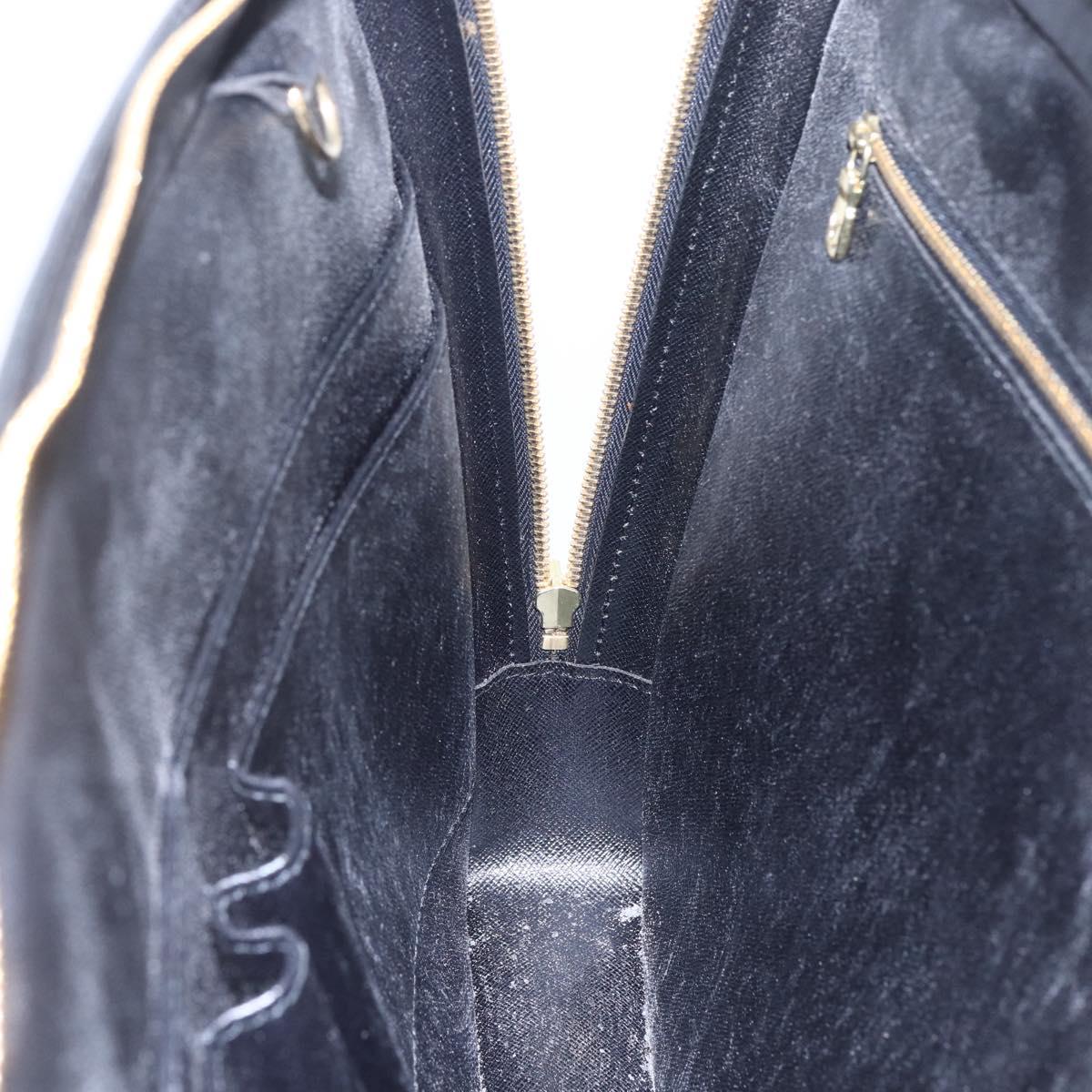 LOUIS VUITTON Epi Porte Documents Voyage Business Bag Black M40321 Auth ep11774