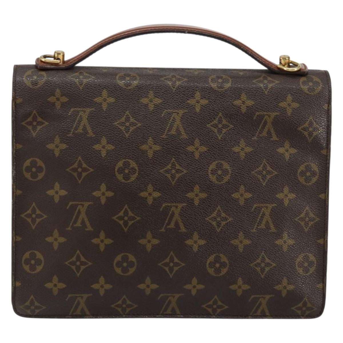 LOUIS VUITTON Monogram Monceau 28 Hand Bag M51185 LV Auth ep11779