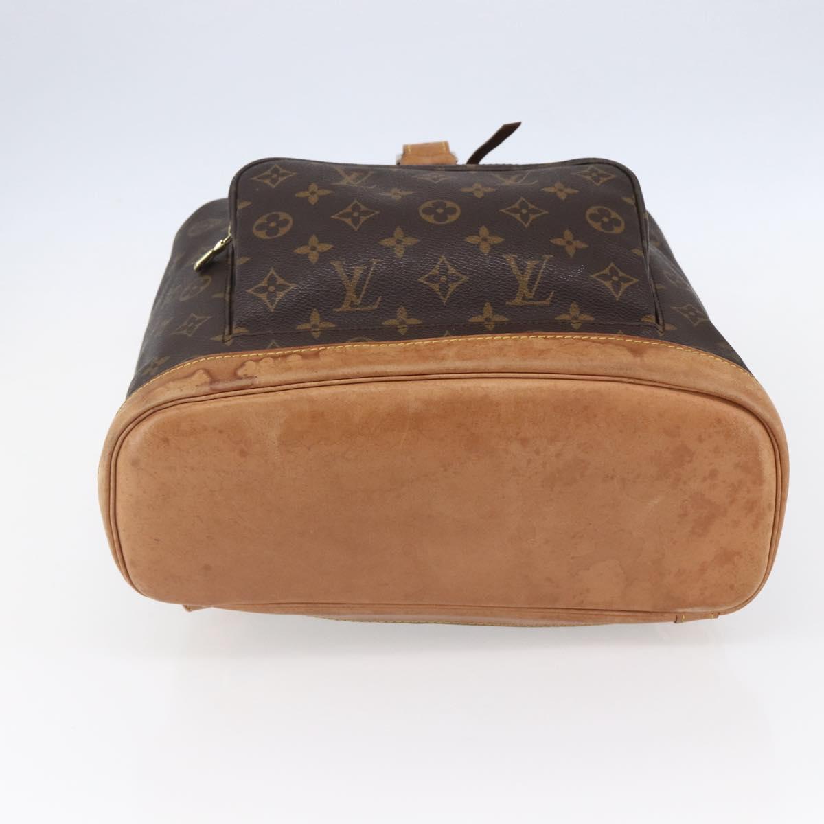 LOUIS VUITTON Monogram Montsouris GM Backpack M51135 LV Auth ep11780