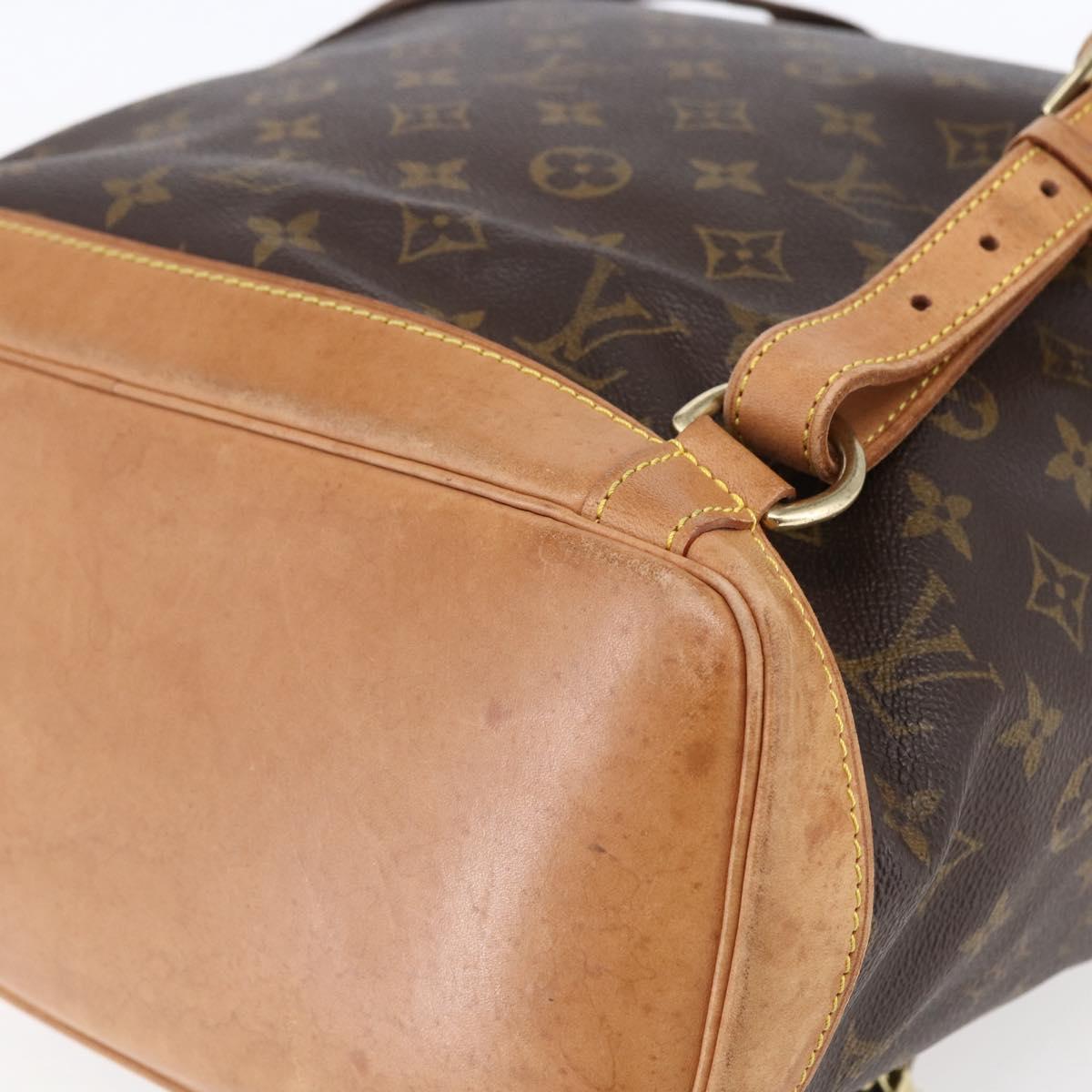 LOUIS VUITTON Monogram Montsouris GM Backpack M51135 LV Auth ep11780