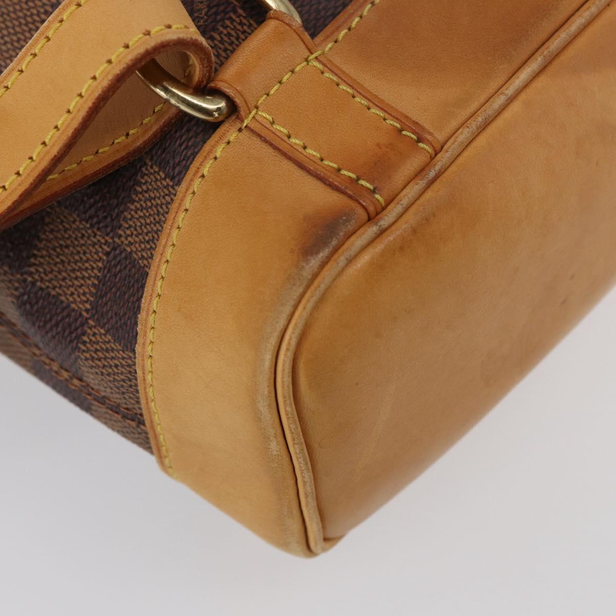 LOUIS VUITTON Damier Ebene Arlucan Backpack N99038 LV Auth ep11785