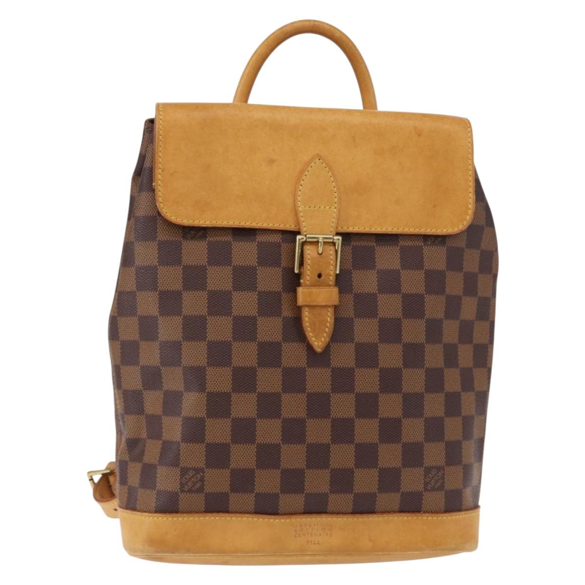 LOUIS VUITTON Damier Ebene Arlucan Backpack N99038 LV Auth ep11785