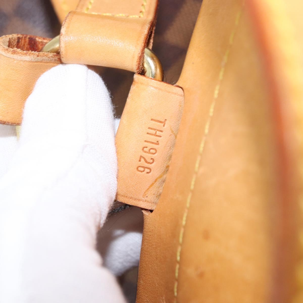 LOUIS VUITTON Damier Ebene Arlucan Backpack N99038 LV Auth ep11785