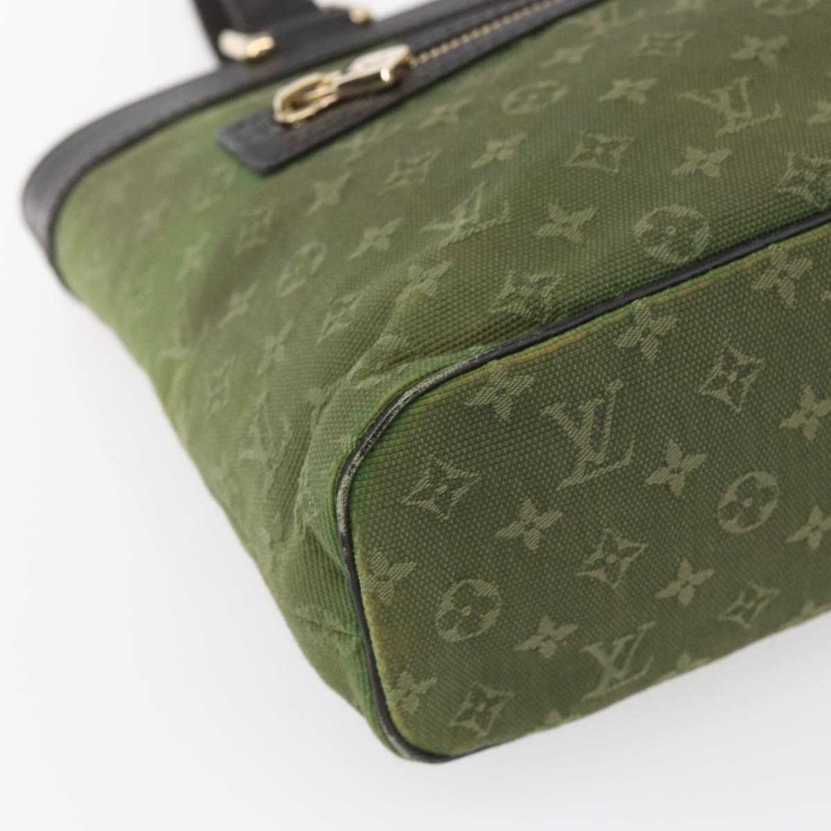 LOUIS VUITTON Monogram Mini Lucille PM Hand Bag TST Khaki M92682 LV Auth ep11797