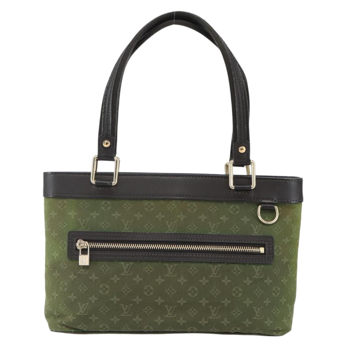 LOUIS VUITTON Monogram Mini Lucille PM Hand Bag TST Khaki M92682 LV Auth ep11797