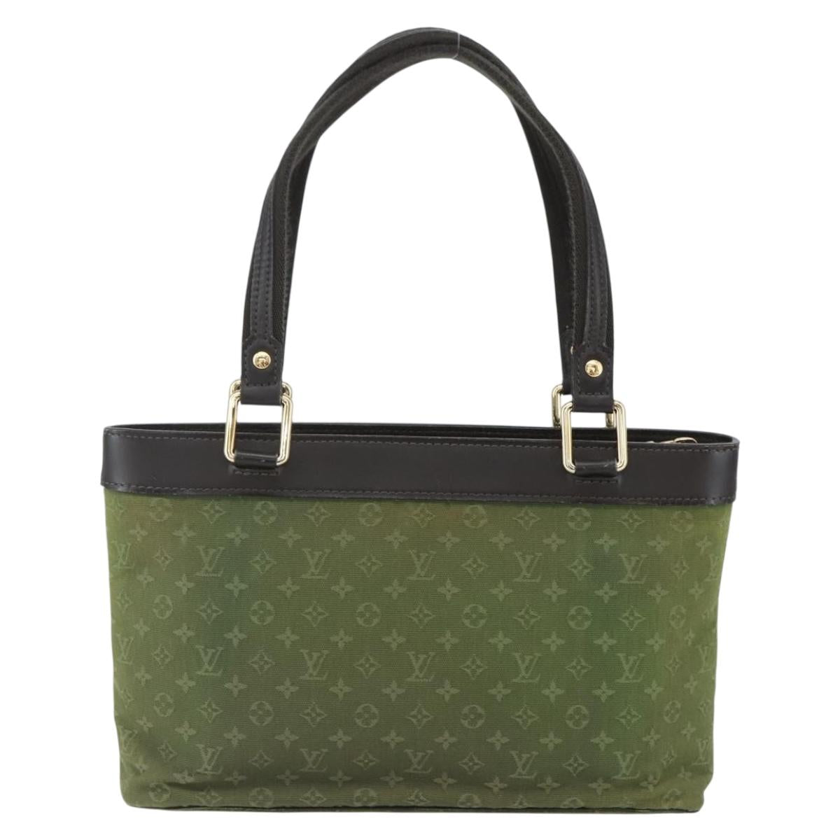 LOUIS VUITTON Monogram Mini Lucille PM Hand Bag TST Khaki M92682 LV Auth ep11797