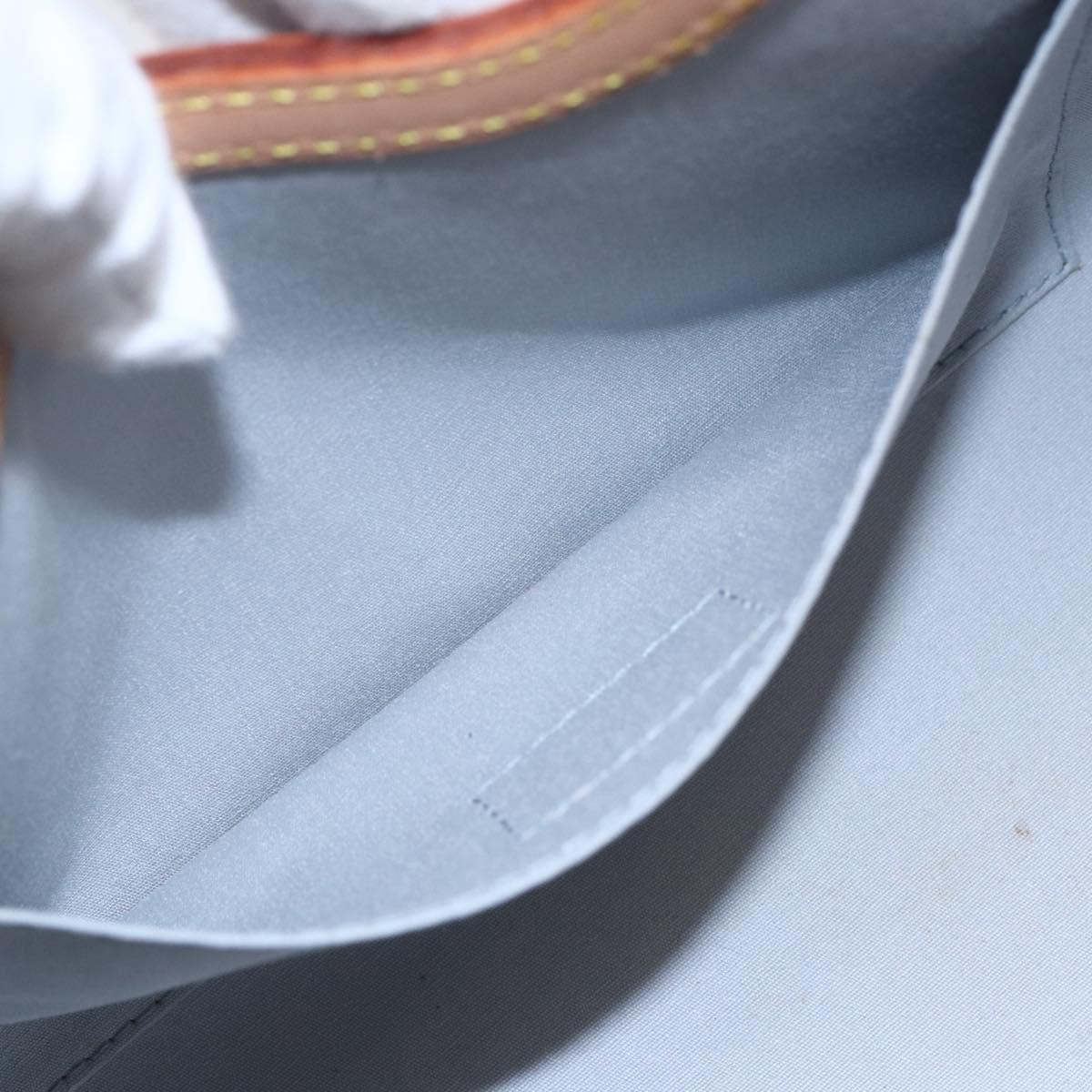 LOUIS VUITTON Monogram Vernis Roxbury Drive Bag Perle M91374 LV Auth ep11799