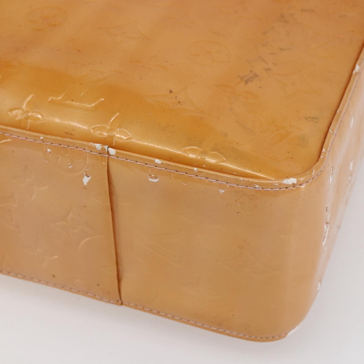 LOUIS VUITTON Monogram Vernis Columbus Bag Marshmallow Pink M91032 Auth ep11832