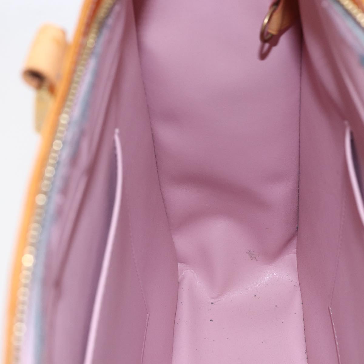 LOUIS VUITTON Monogram Vernis Columbus Bag Marshmallow Pink M91032 Auth ep11832