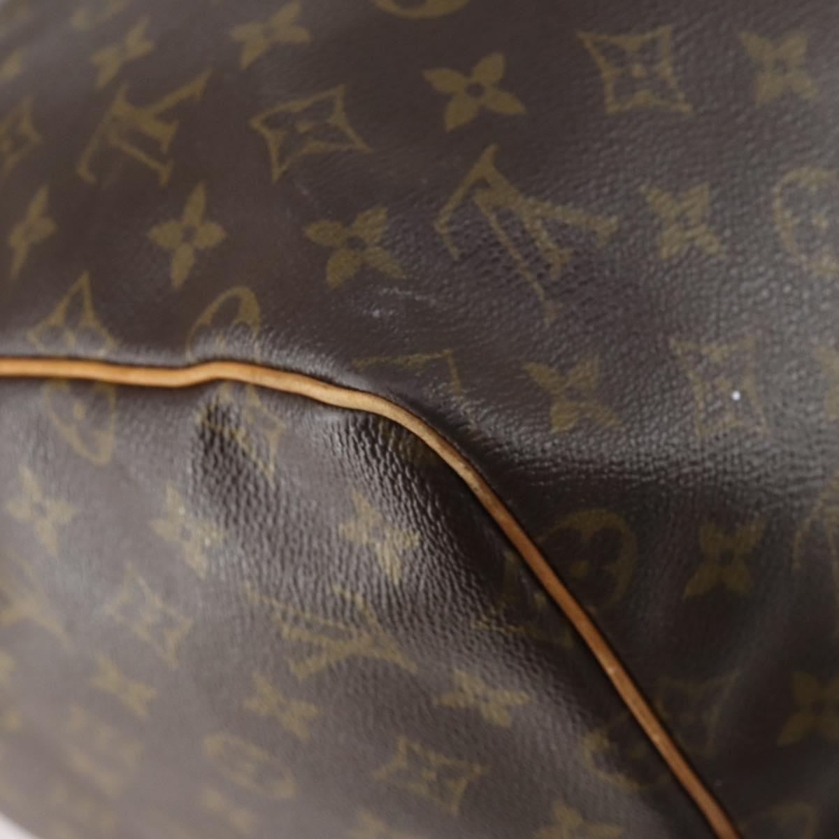 LOUIS VUITTON Monogram Keepall 55 Boston Bag M41424 LV Auth ep11835