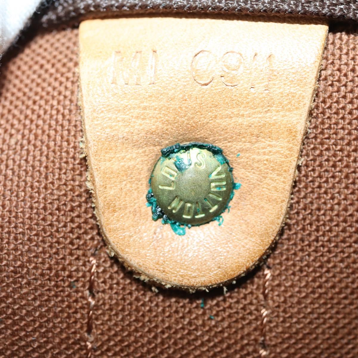 LOUIS VUITTON Monogram Keepall 55 Boston Bag M41424 LV Auth ep11835