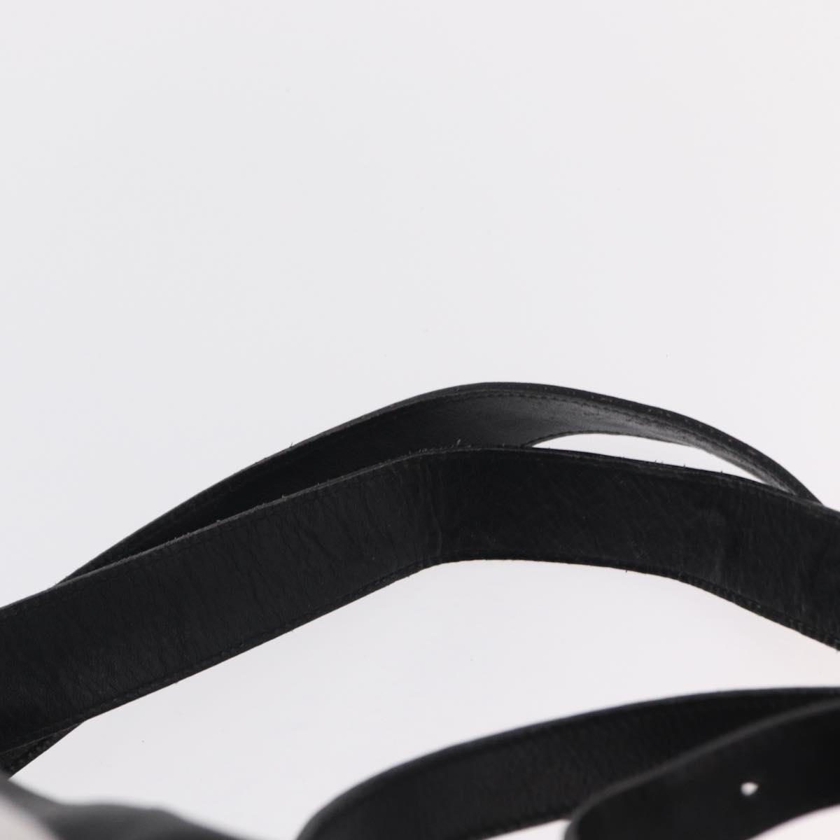 GUCCI Bamboo Backpack Leather Black Gold 003 2058 0016 Auth ep11837