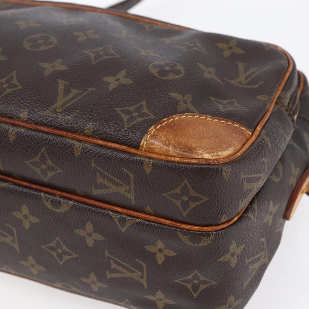 LOUIS VUITTON Monogram Nile Shoulder Bag M45244 LV Auth ep11856
