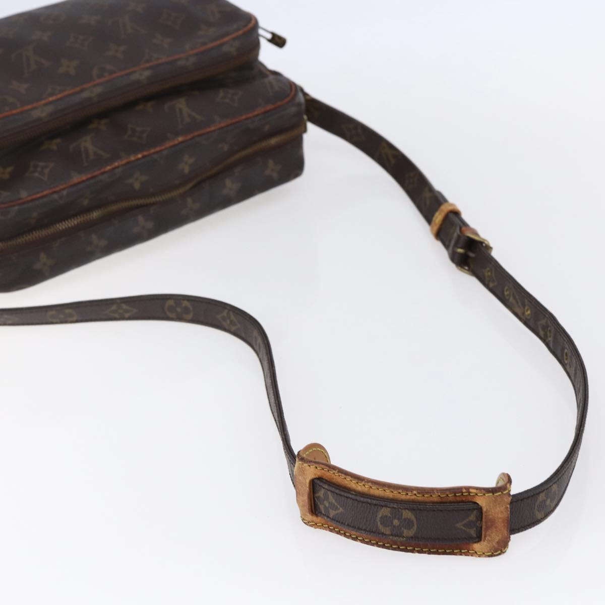 LOUIS VUITTON Monogram Nile Shoulder Bag M45244 LV Auth ep11856