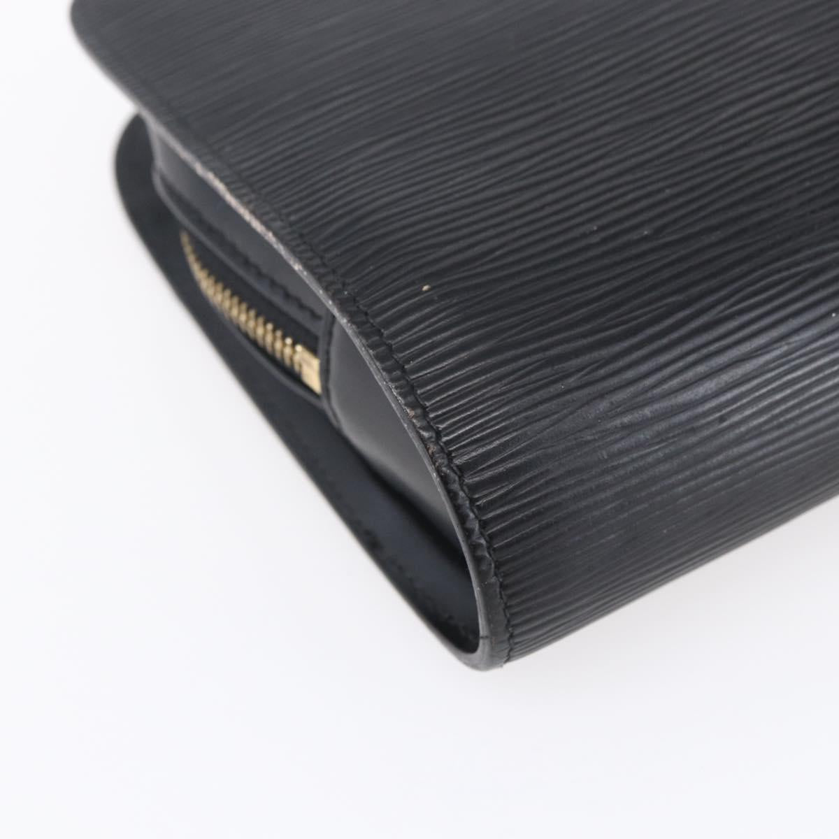 LOUIS VUITTON Epi Orsay Clutch Bag Black M51992 LV Auth ep11862