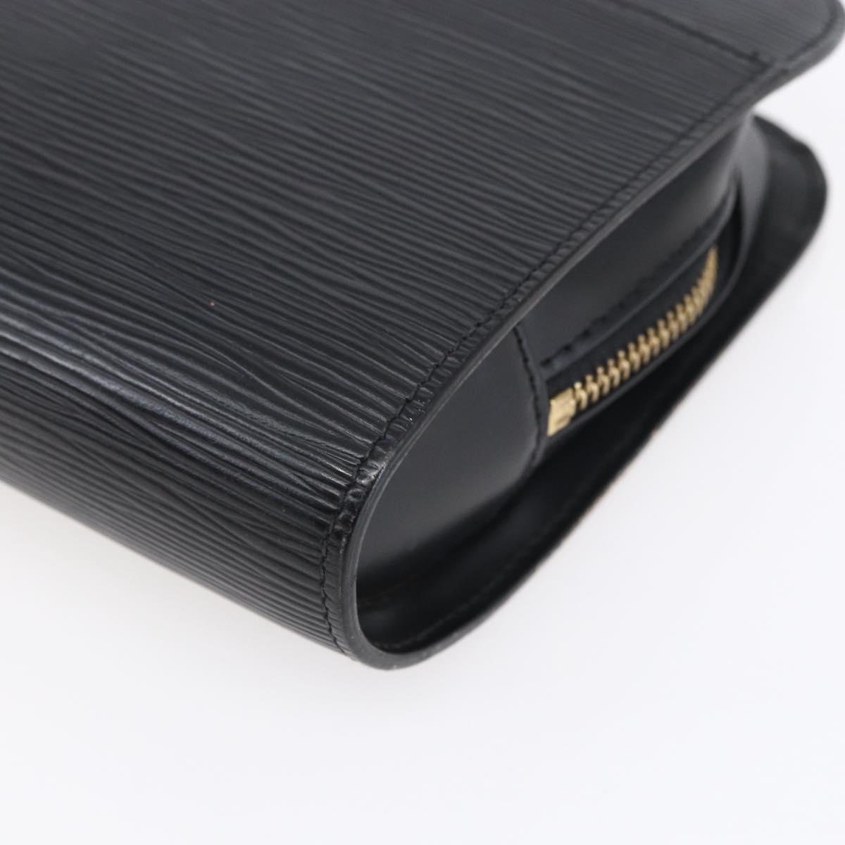 LOUIS VUITTON Epi Orsay Clutch Bag Black M51992 LV Auth ep11862