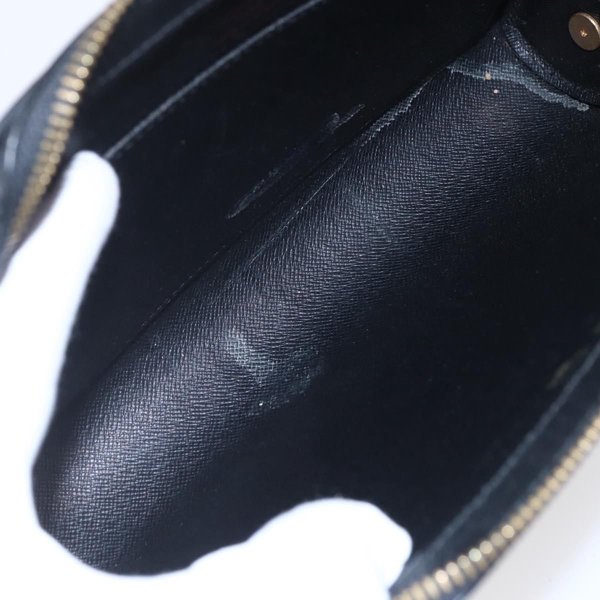 LOUIS VUITTON Epi Orsay Clutch Bag Black M51992 LV Auth ep11862