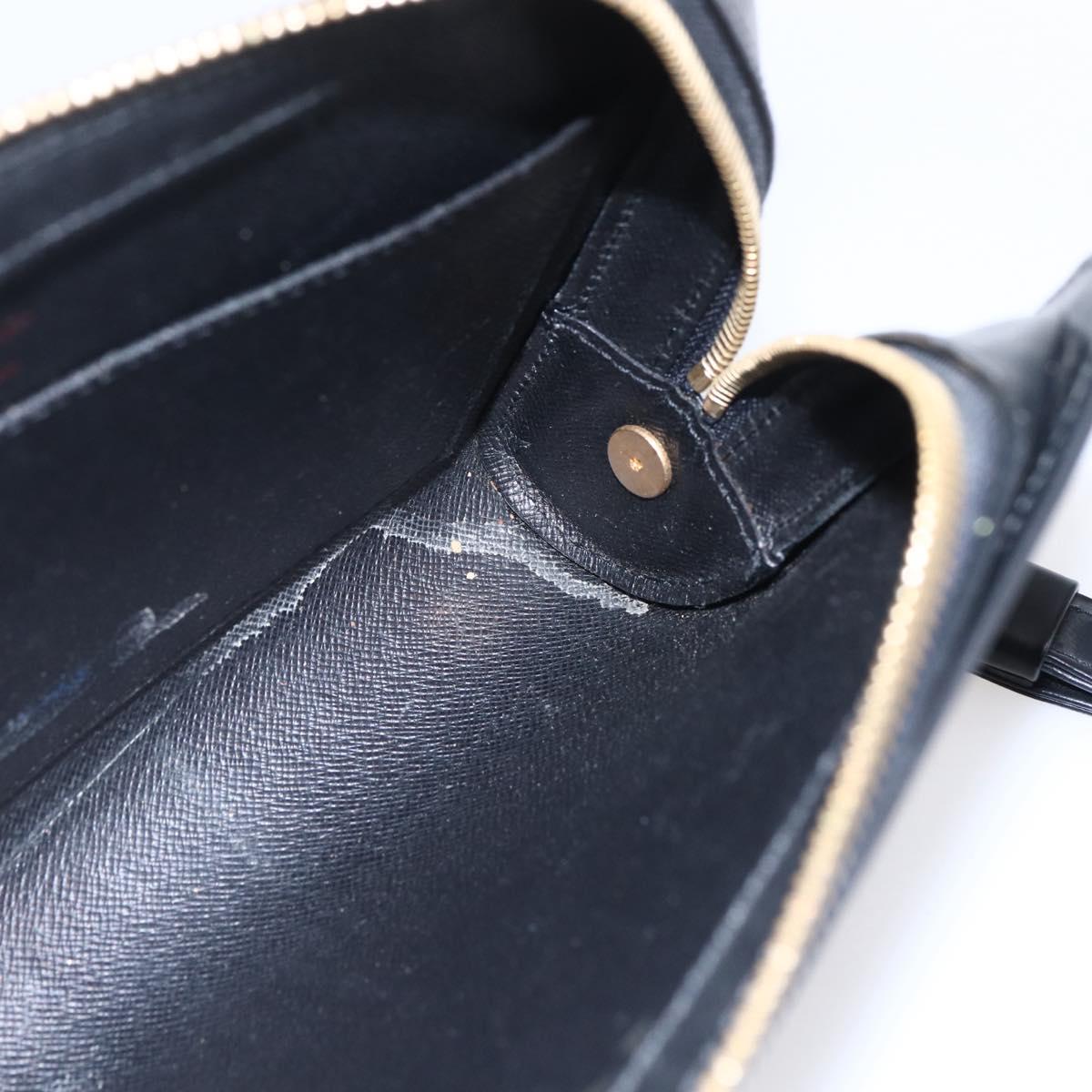 LOUIS VUITTON Epi Orsay Clutch Bag Black M51992 LV Auth ep11862