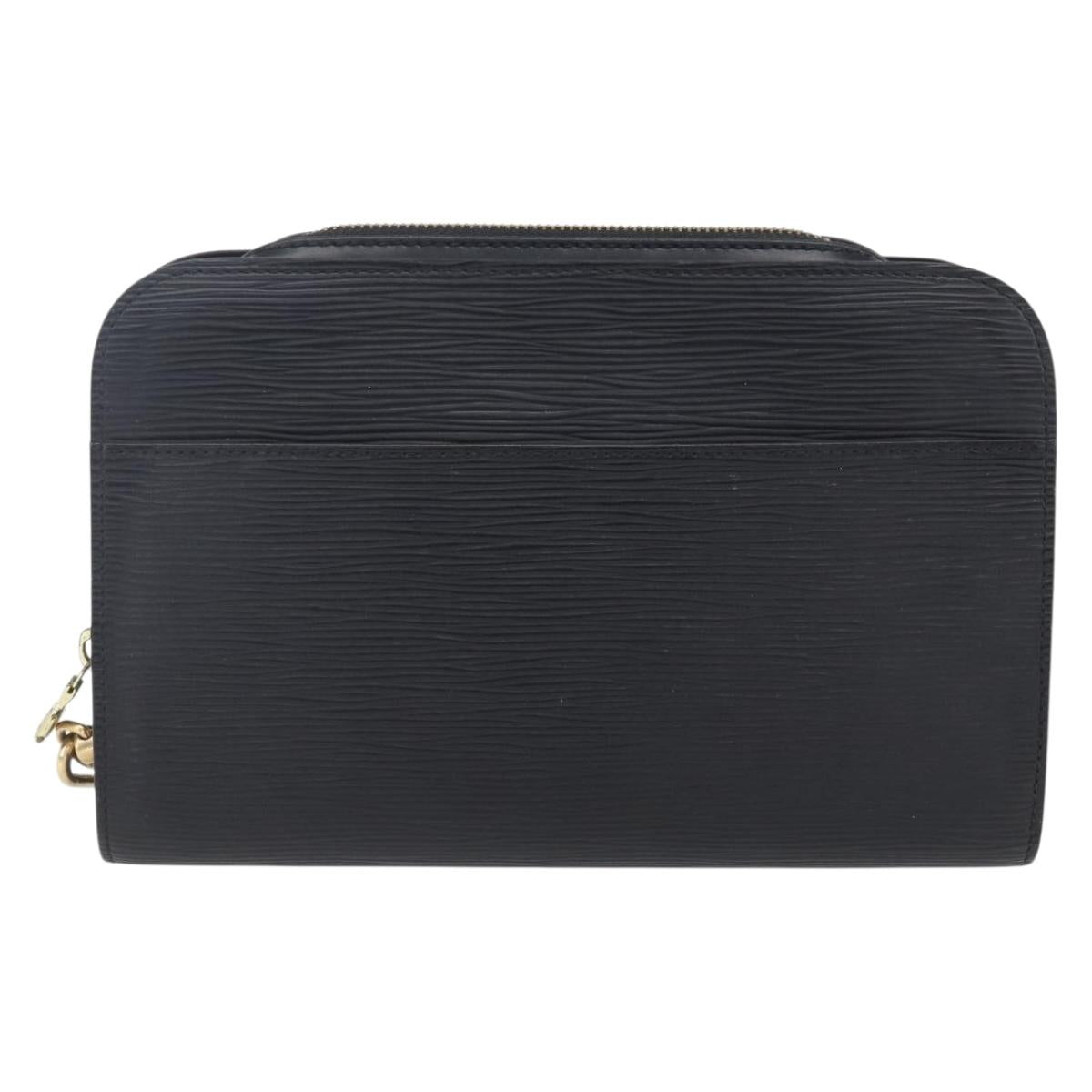 LOUIS VUITTON Epi Orsay Clutch Bag Black M51992 LV Auth ep11862