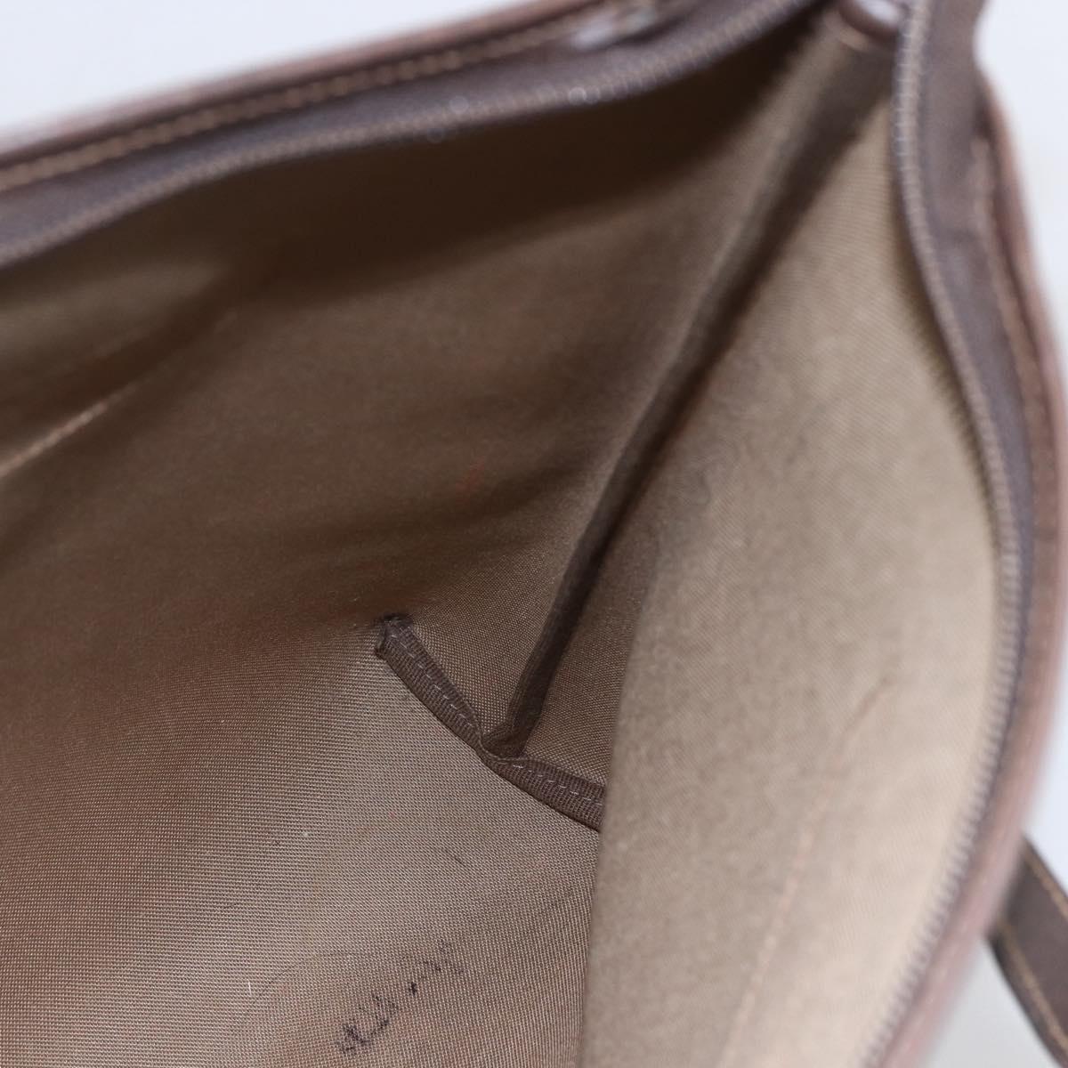 GUCCI GG Supreme Tote Bag PVC Beige Gold Auth ep11864