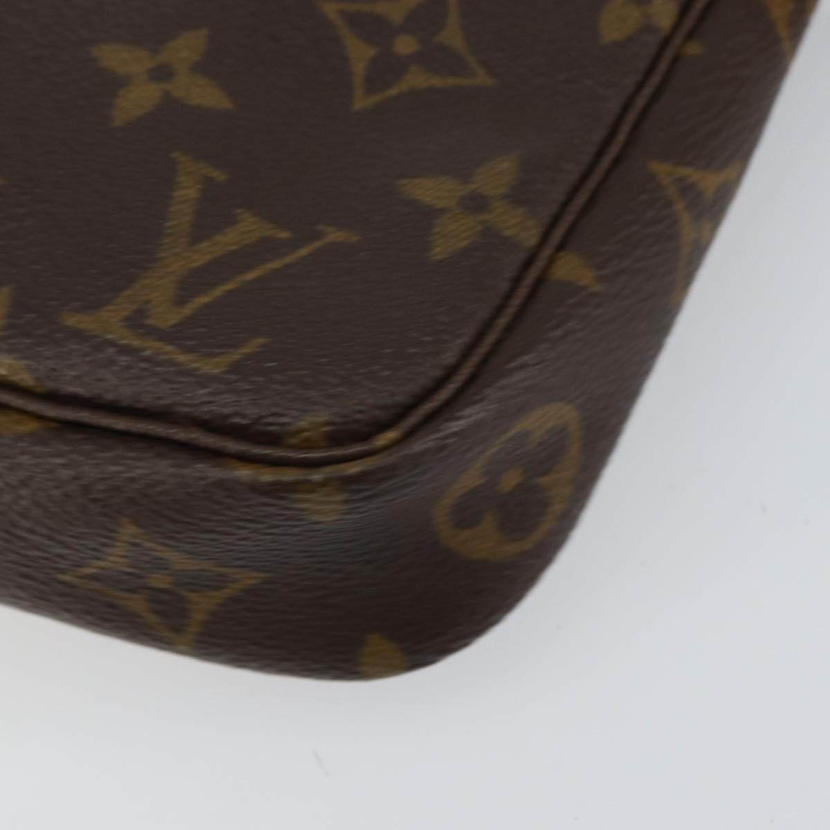 LOUIS VUITTON Monogram Pochette Accessoires Pouch M51980 LV Auth ep11883