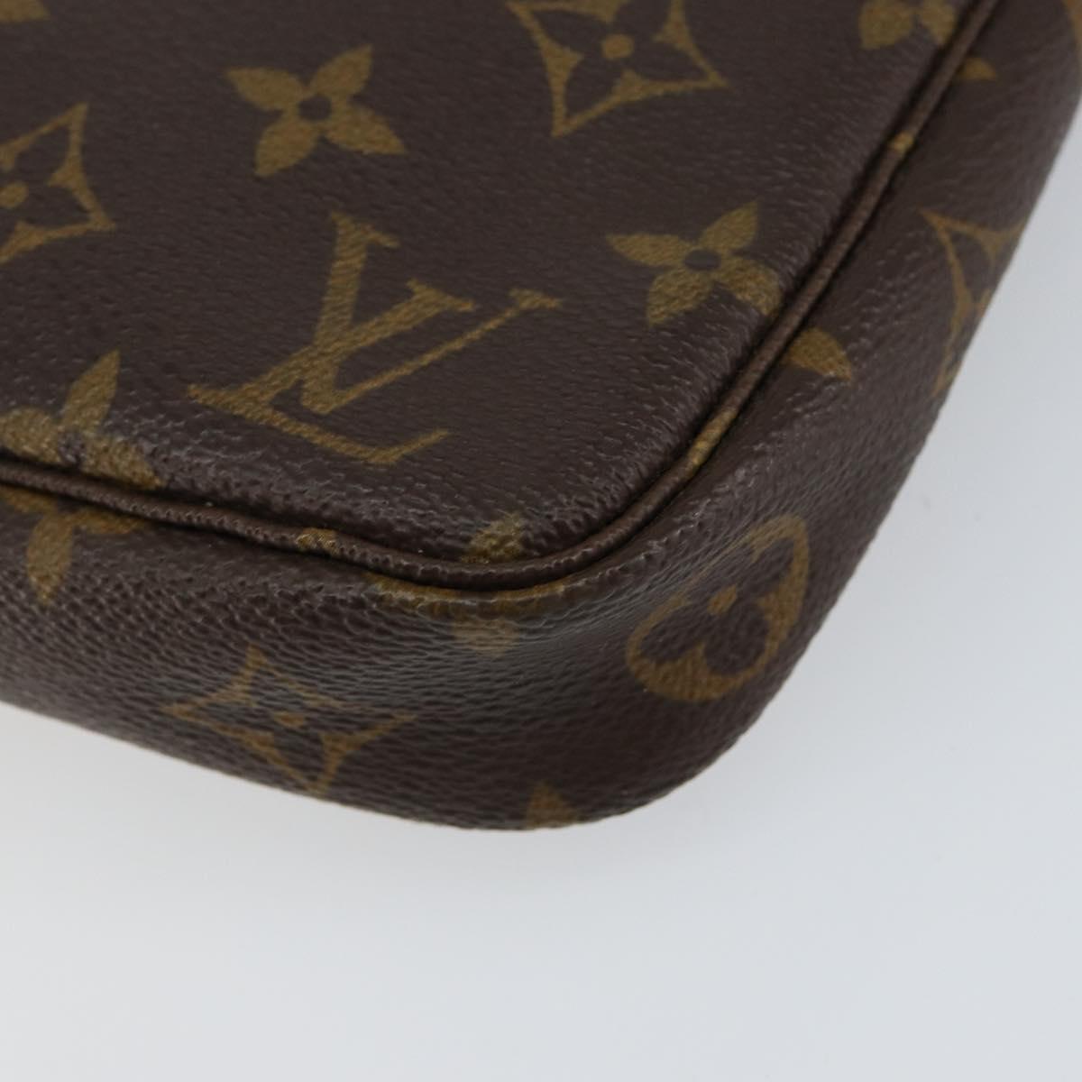 LOUIS VUITTON Monogram Pochette Accessoires Pouch M51980 LV Auth ep11883