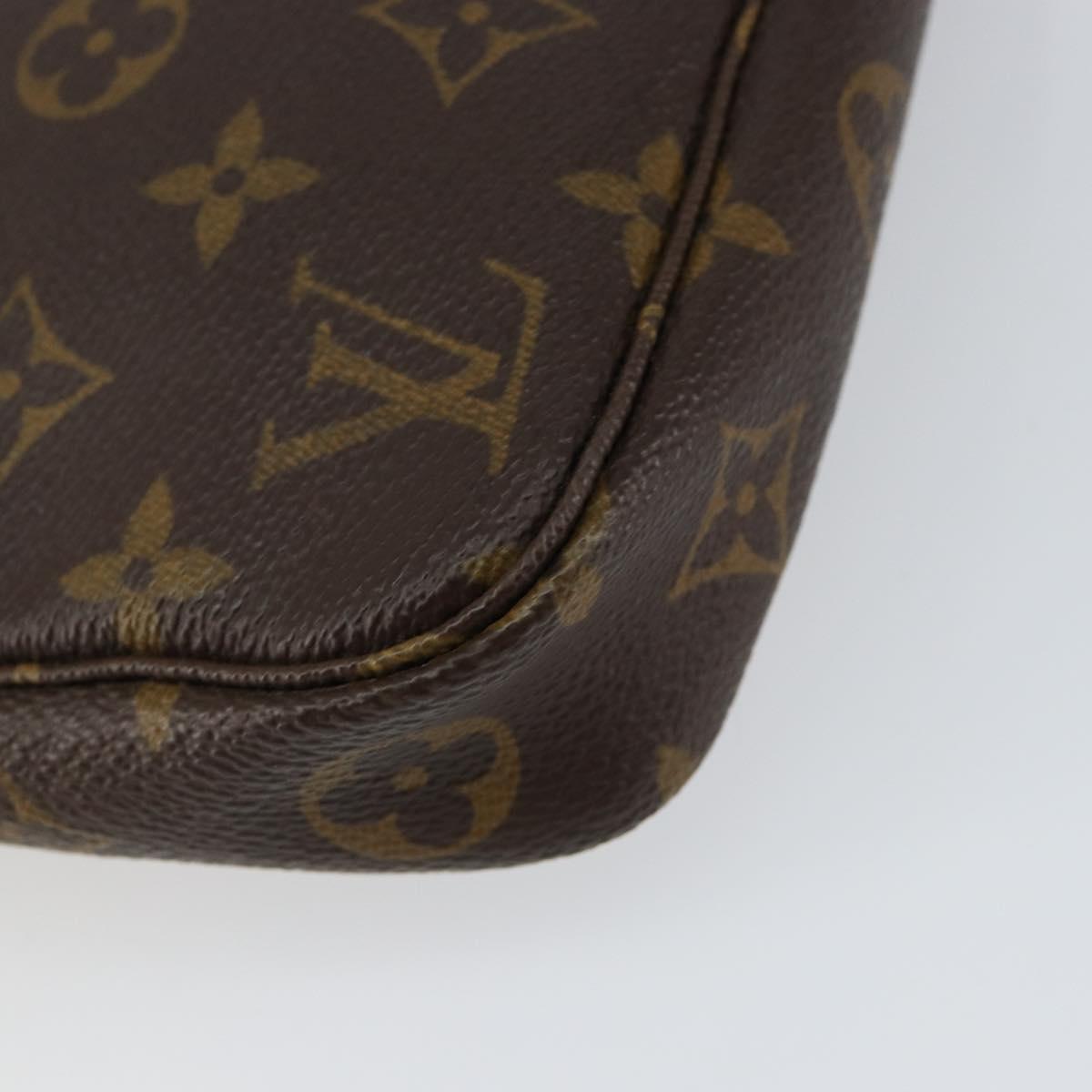 LOUIS VUITTON Monogram Pochette Accessoires Pouch M51980 LV Auth ep11883