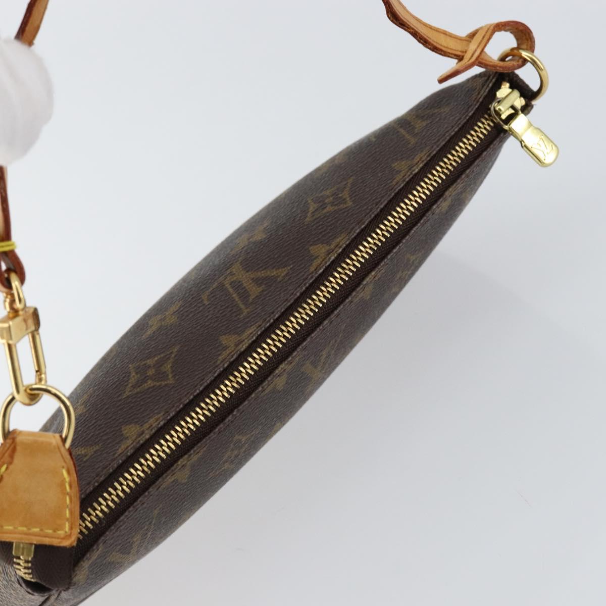 LOUIS VUITTON Monogram Pochette Accessoires Pouch M51980 LV Auth ep11883