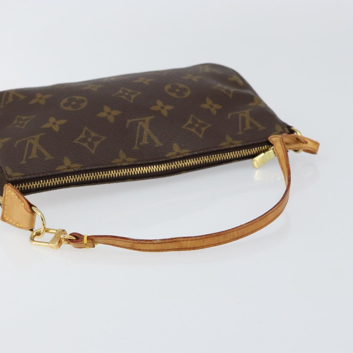 LOUIS VUITTON Monogram Pochette Accessoires Pouch M51980 LV Auth ep11883