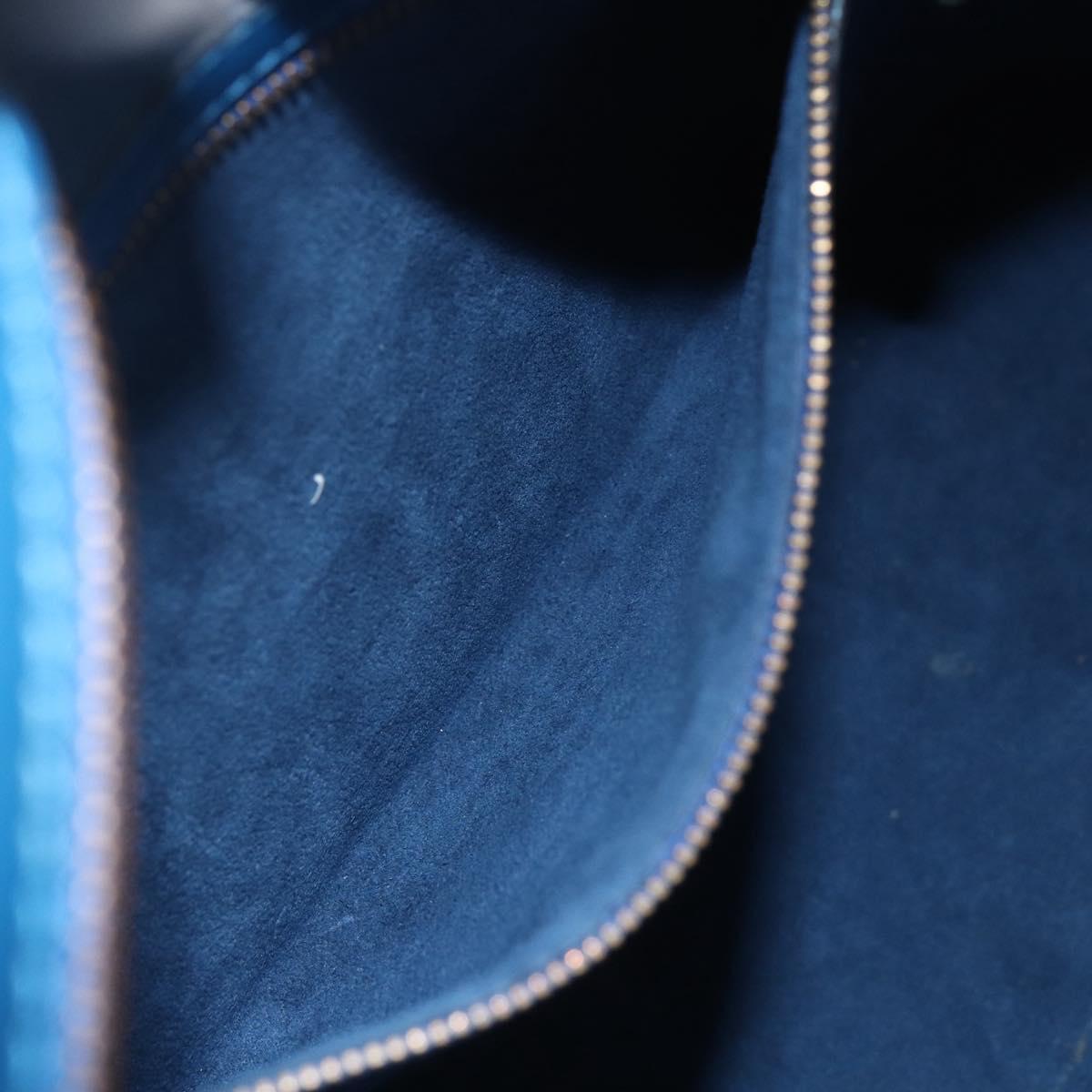 LOUIS VUITTON Epi Lussac Shoulder Bag Blue M52285 LV Auth ep11892