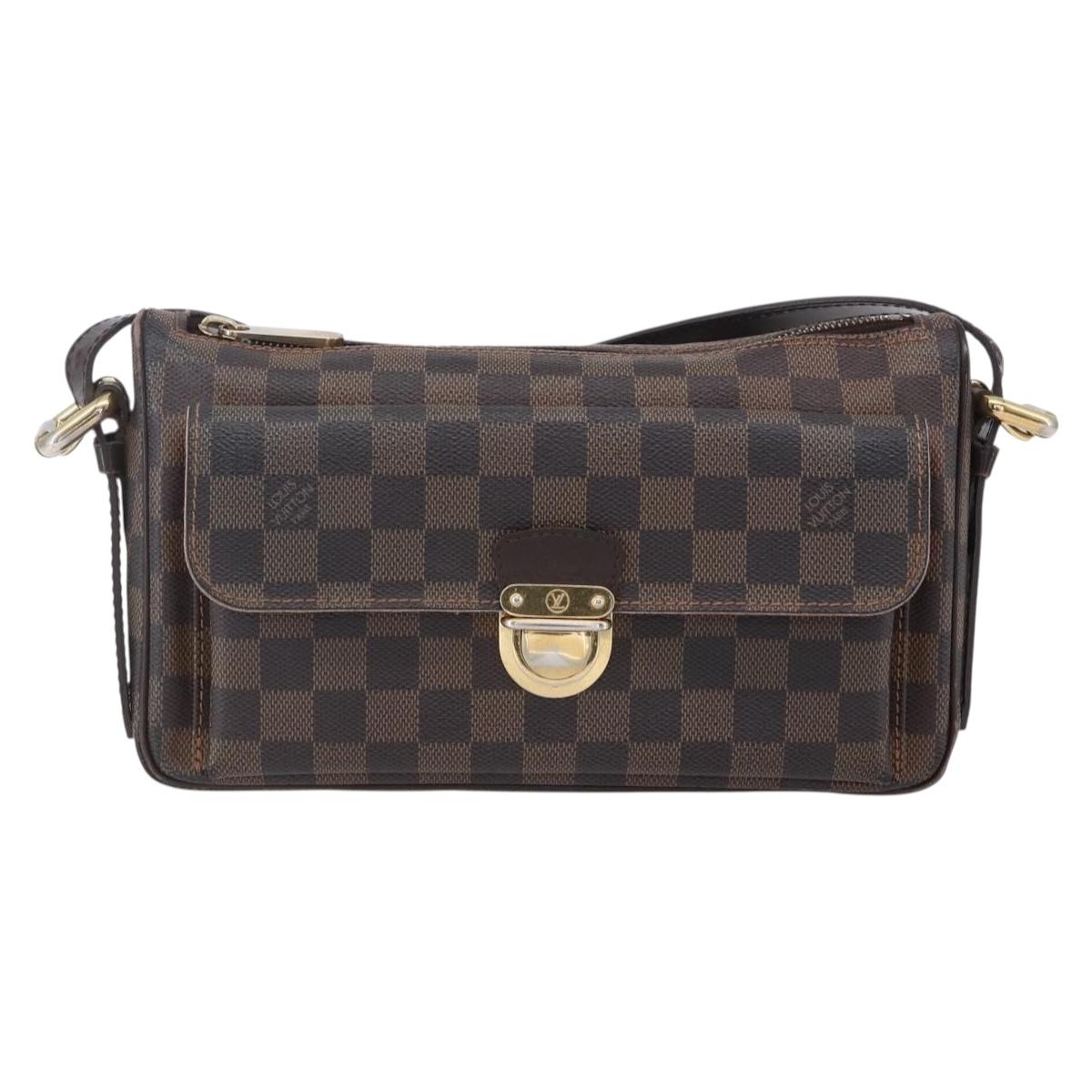 LOUIS VUITTON Damier Ebene Ravello GM Shoulder Bag N60006 LV Auth ep11895
