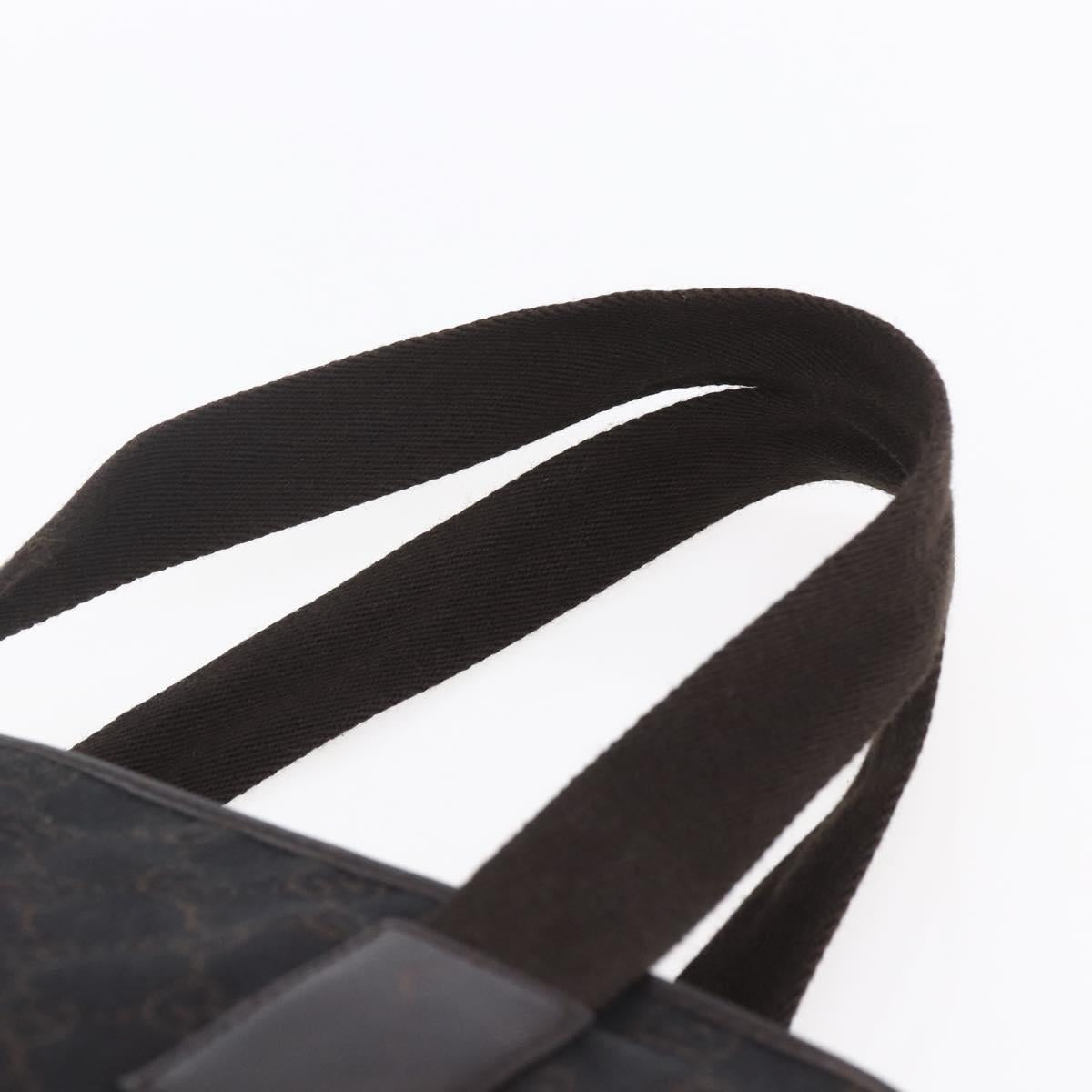 GUCCI GG Canvas Tote Bag Dark Brown 28892 00 Auth ep11898