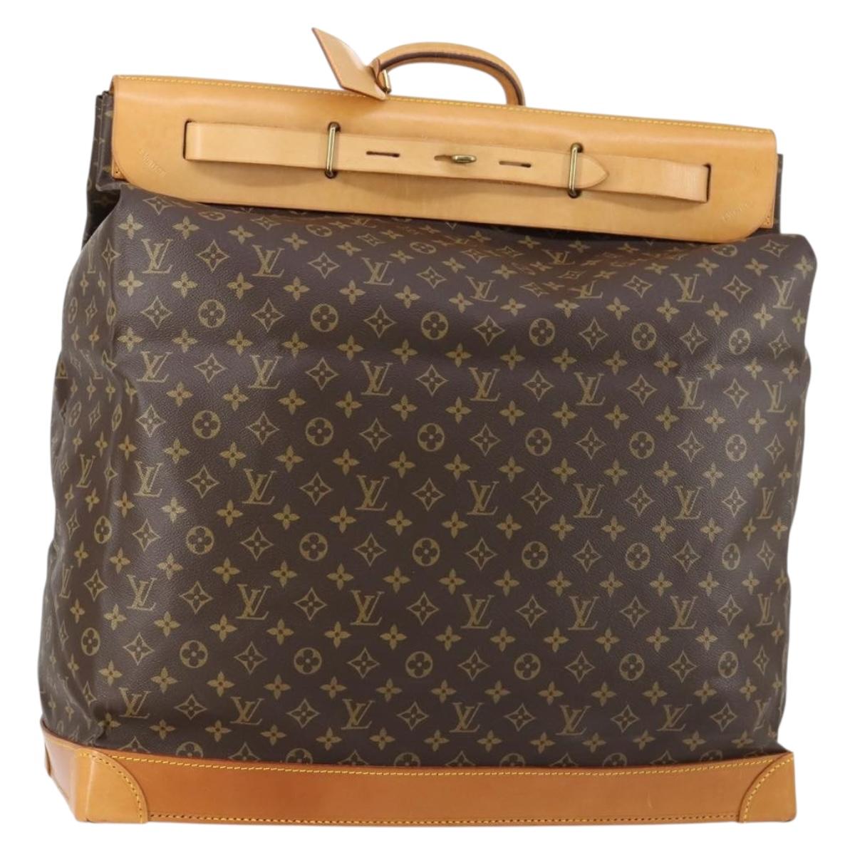 LOUIS VUITTON Monogram Steamer 55 Boston Bag M41124 LV Auth ep11912