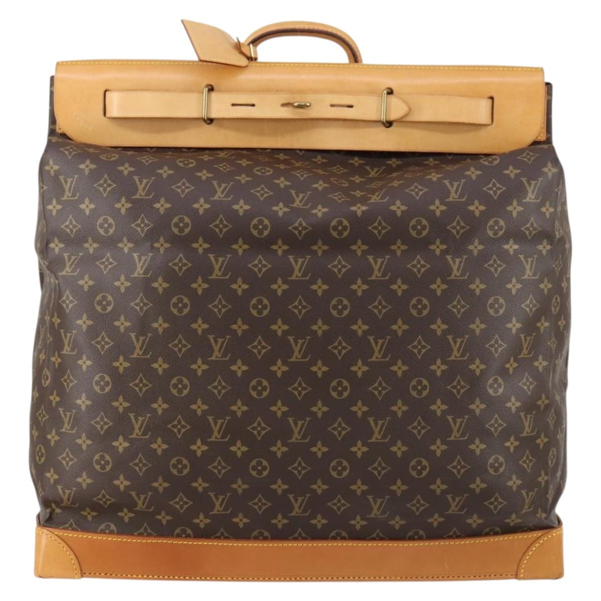 LOUIS VUITTON Monogram Steamer 55 Boston Bag M41124 LV Auth ep11912