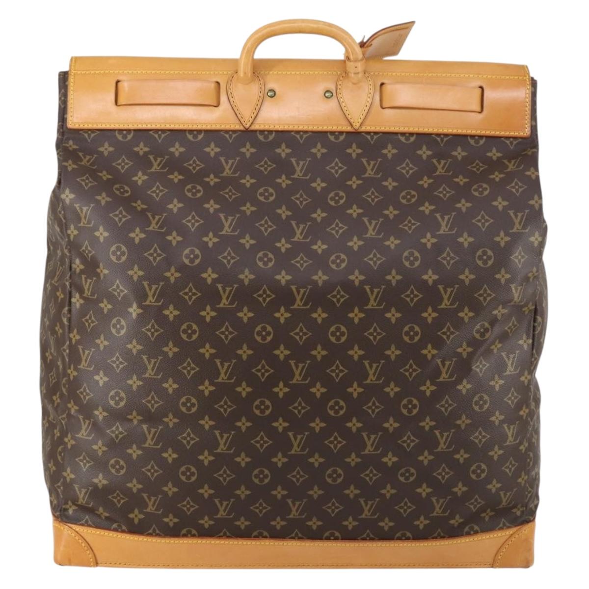 LOUIS VUITTON Monogram Steamer 55 Boston Bag M41124 LV Auth ep11912