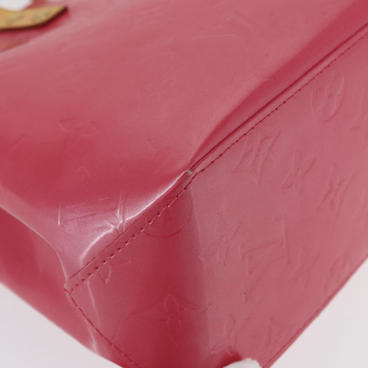 LOUIS VUITTON Monogram Vernis Reade PM Bag Fran Boise M9132F LV Auth ep11917V