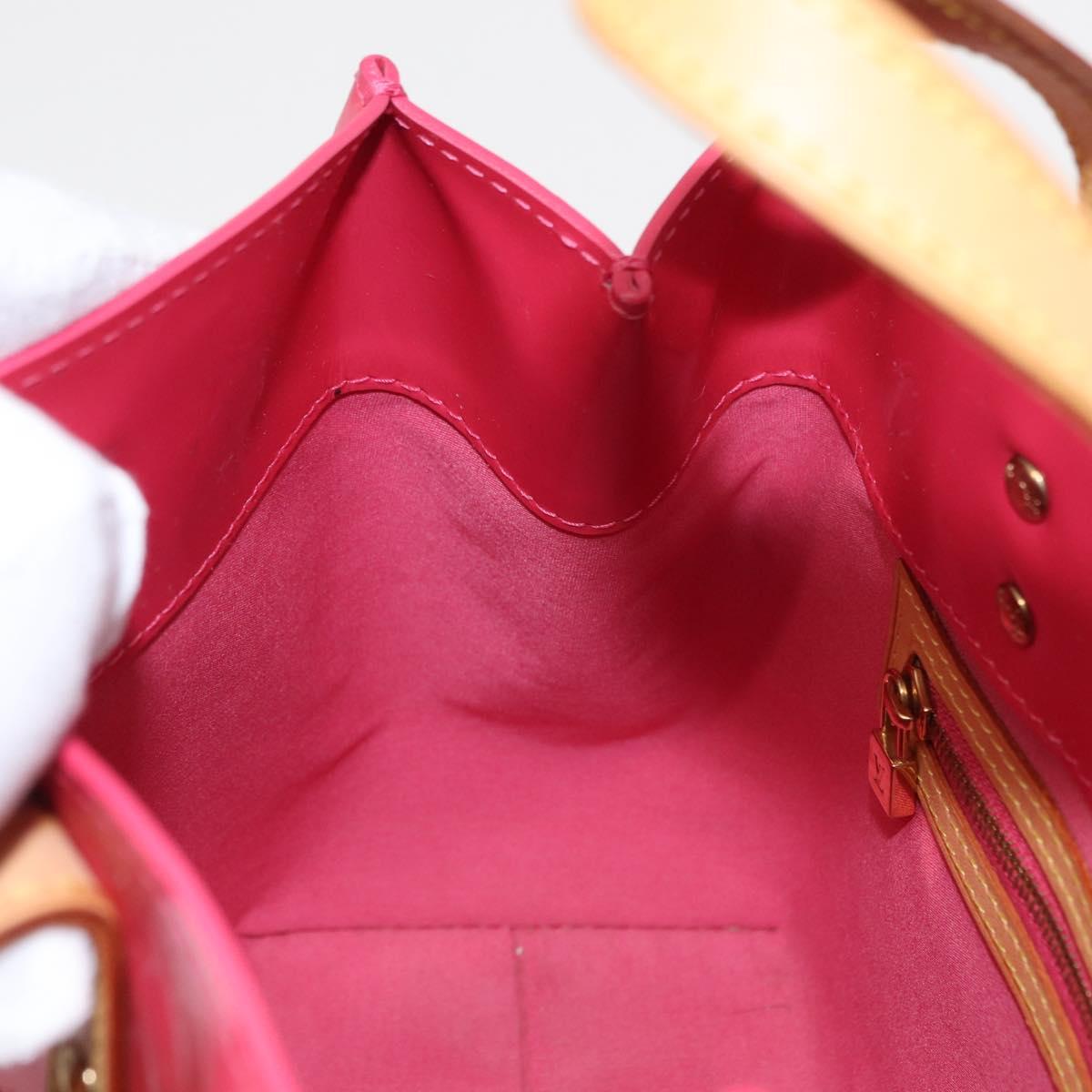 LOUIS VUITTON Monogram Vernis Reade PM Bag Fran Boise M9132F LV Auth ep11917V