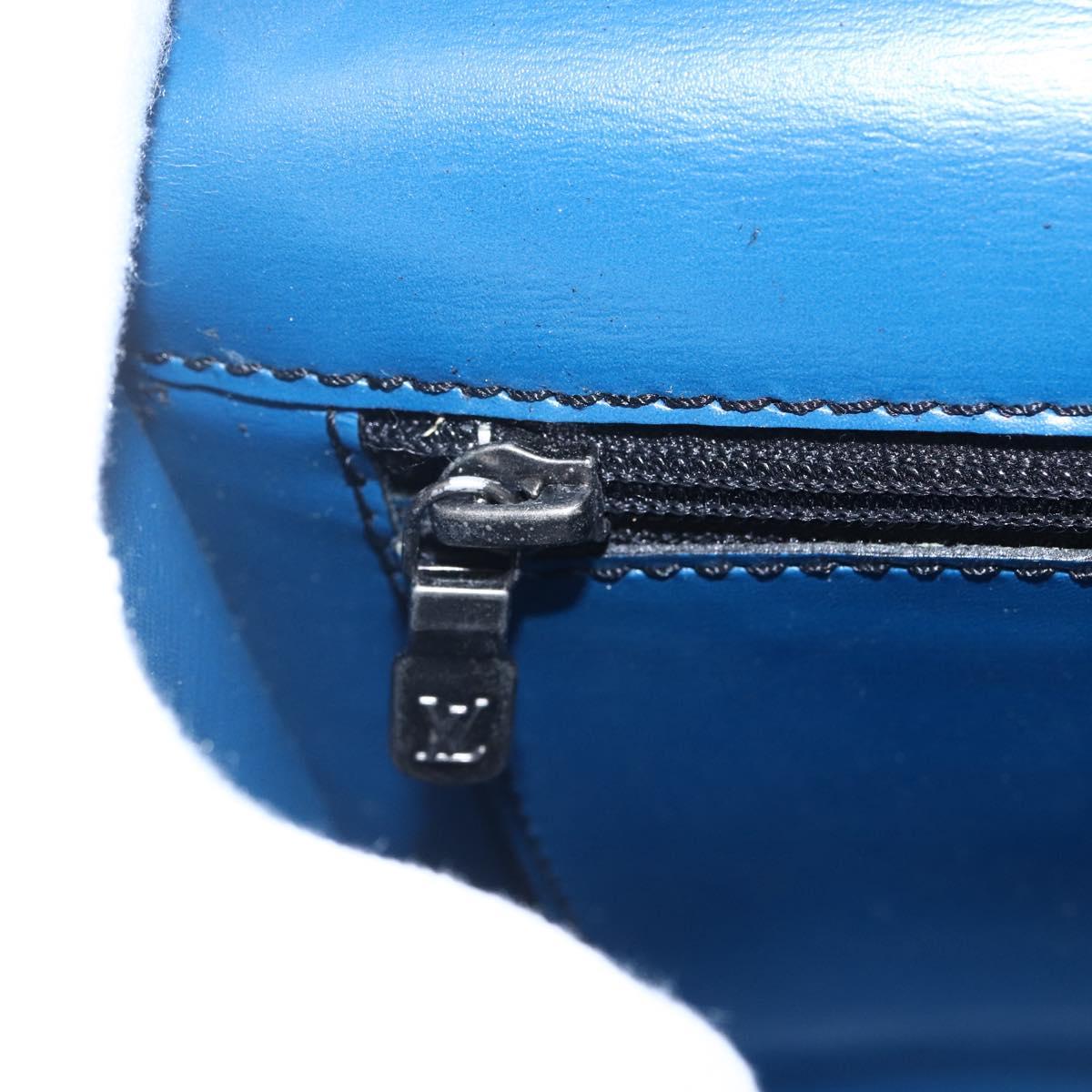 LOUIS VUITTON Epi Pochette Arche Shoulder Bag Blue M52575 LV Auth ep11919