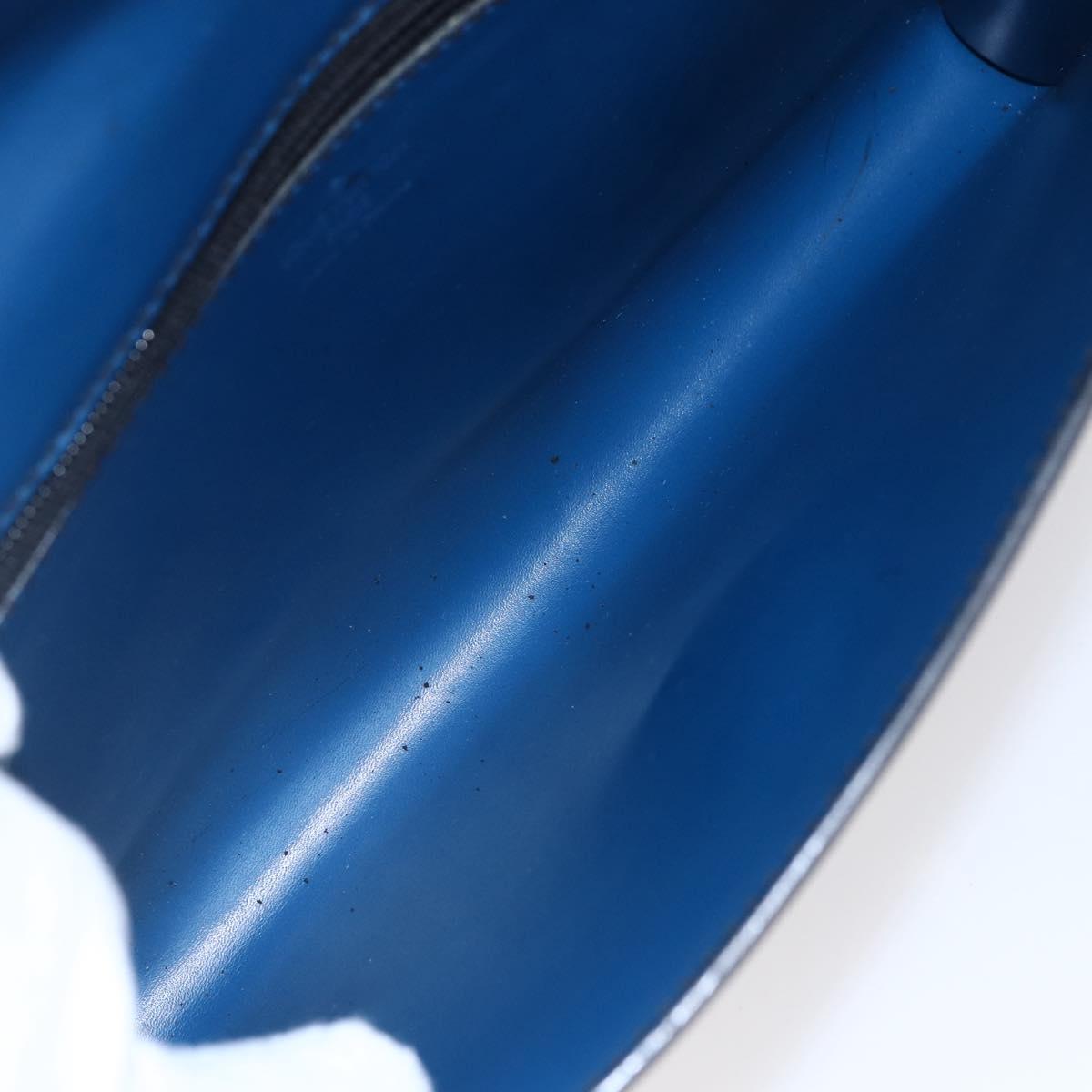 LOUIS VUITTON Epi Pochette Arche Shoulder Bag Blue M52575 LV Auth ep11919